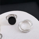 Miraz sterling silver ring collection