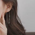 Opna sterling silver earrings