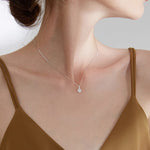 Venus sterling silver necklace
